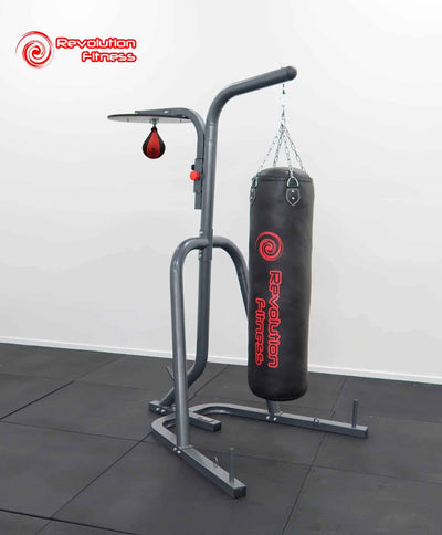 2 STATION HEAVY BAG STAND PACKAGE