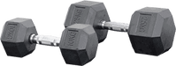 Rubber Hex Dumbbells