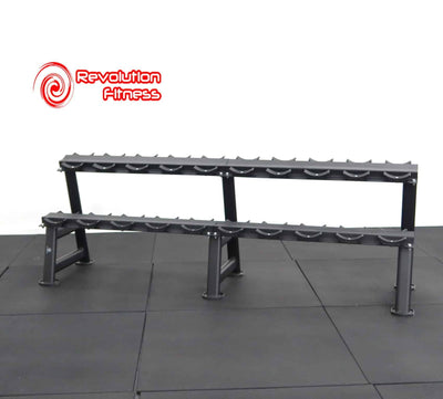 COMMERCIAL 10 PAIR DUMBELL RACK