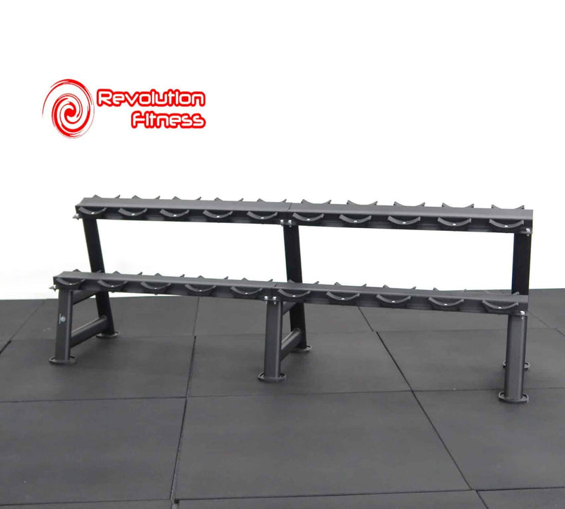COMMERCIAL 10 PAIR DUMBELL RACK