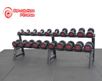2.5KG-25KG ROUND RUBBER DUMBELL SET