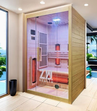 FULL SPECTRUM INFRARED 2 PERSON ELITE SERIES SAUNA