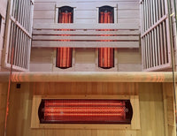 FULL SPECTRUM INFRARED 2 PERSON ELITE SERIES SAUNA