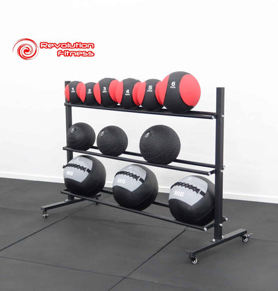 3 TIER MEDICINE BALL RACK