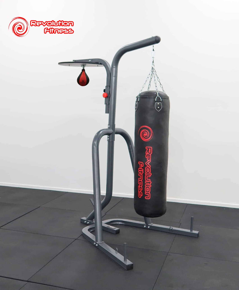 2 STATION HEAVY BAG STAND PACKAGE