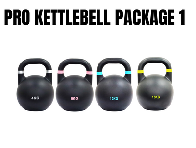 4KG - 16KG PRO KETTLEBELL PACKAGE 1