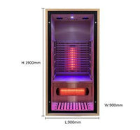 FULL SPECTRUM INFRARED 1 PERSON PIONEER SERIES SAUNA