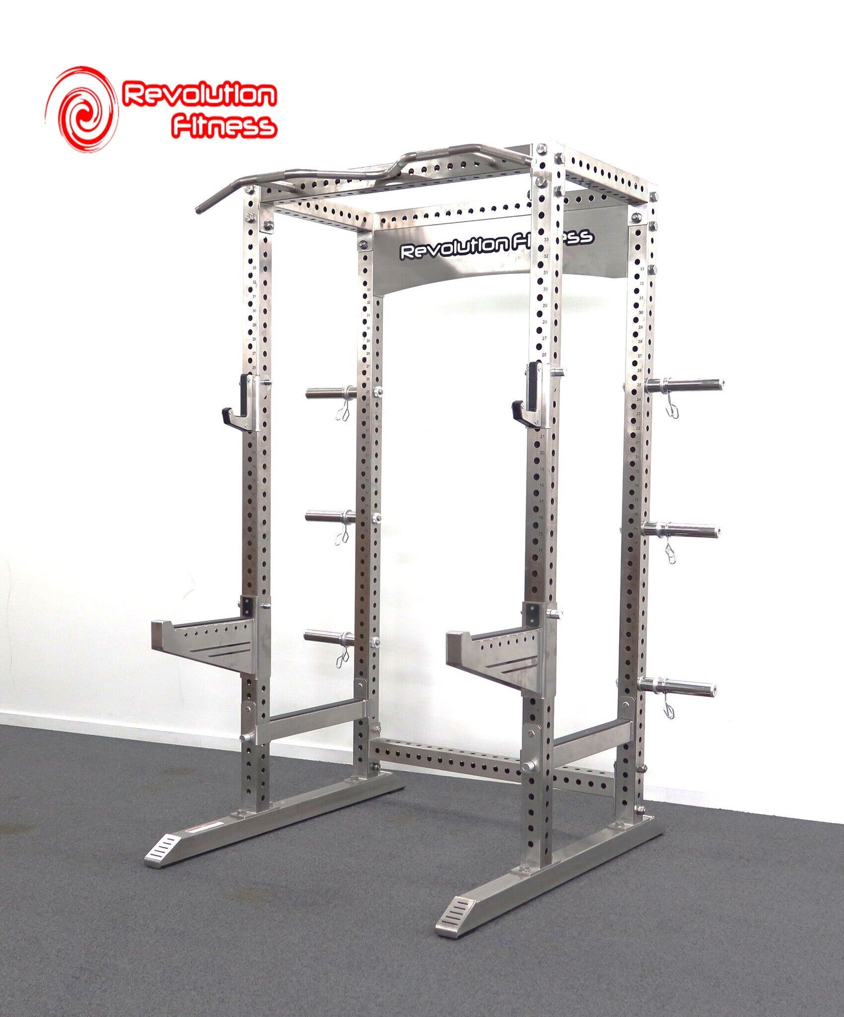 Power Rack Rings REVOLUTION SPR600 STAINLESS STEEL POWER RACK - Southside Fitness