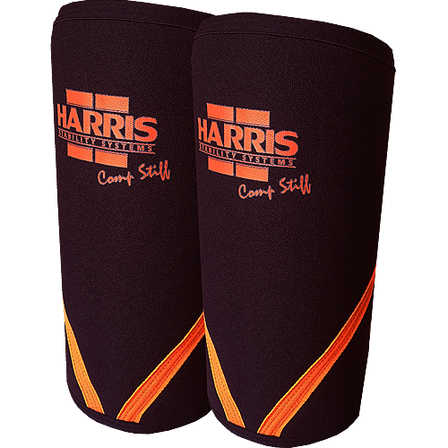 HARRIS 9MM COMP STIFF KNEE SLEEVES