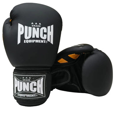 PUNCH 16OZ ARMADILLOS BAG MITTS MATTE BLACK