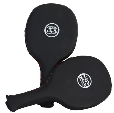 PUNCH MEXICAN MATTE BLACK BOXING PADDLES