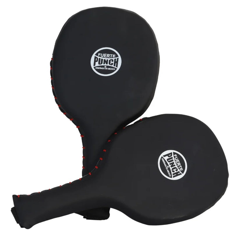 PUNCH MEXICAN MATTE BLACK BOXING PADDLES