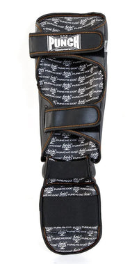 PUNCH BLACK DIAMOND PRECISION PLUS SHIN PADS