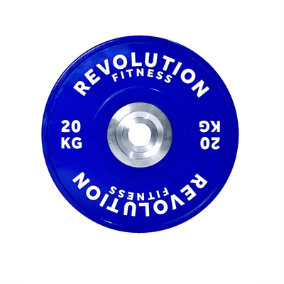 20KG REVOLUTION ELITE COLOURED BUMPER PLATE