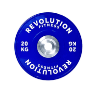 20KG REVOLUTION ELITE COLOURED BUMPER PLATE