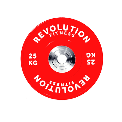 25KG REVOLUTION ELITE COLOURED BUMPER PLATE