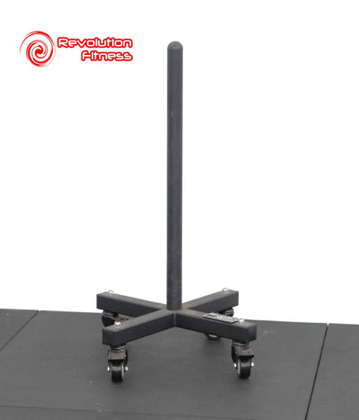 BUMPER PLATE STORAGE TROLLEY
