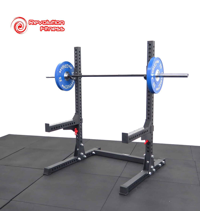 REVOLUTION COMMERCIAL SQUAT RACK Heavy Duty Rack! – Southside