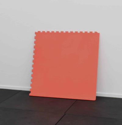 RED JIGSAW MAT
