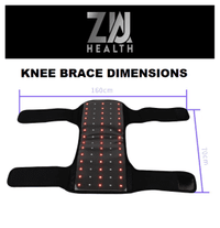 RED LIGHT KNEE BRACES