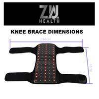 RED LIGHT KNEE BRACES
