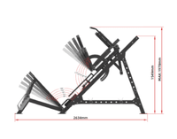 REVOLUTION LP600 LEG PRESS HACK SQUAT