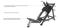 REVOLUTION LP600 LEG PRESS HACK SQUAT