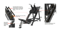 REVOLUTION LP600 LEG PRESS HACK SQUAT