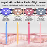 RED LIGHT 4 COLOUR FACE MASK