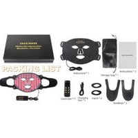 RED LIGHT 4 COLOUR FACE MASK
