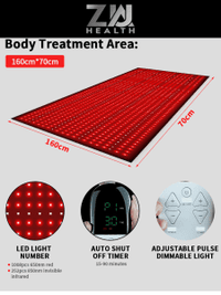 RED LIGHT THERAPY MAT