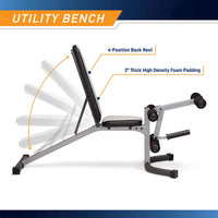 MARCY CAGE & BENCH COMBO