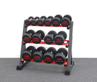 5-20KG ROUND RUBBER DUMBELL PACKAGE