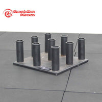 VERTICAL OLYMPIC BARBELL HOLDER