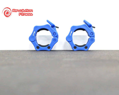 BLUE OLYMPIC LOCK COLLARS