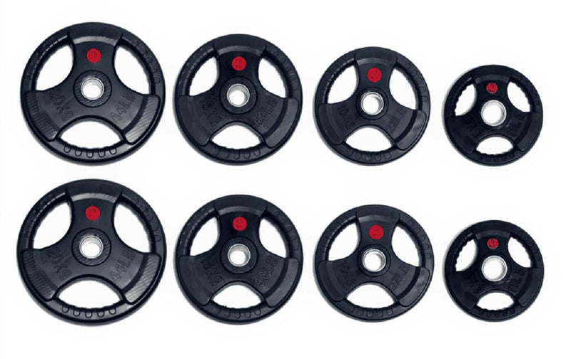 100KG RUBBER OLYMPIC WEIGHT SET