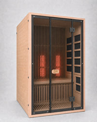 Full Spectrum Infrared 2 Person Platinum Sauna