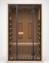 Full Spectrum Infrared 2 Person Platinum Sauna