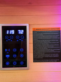 Full Spectrum Infrared 2 Person Platinum Sauna
