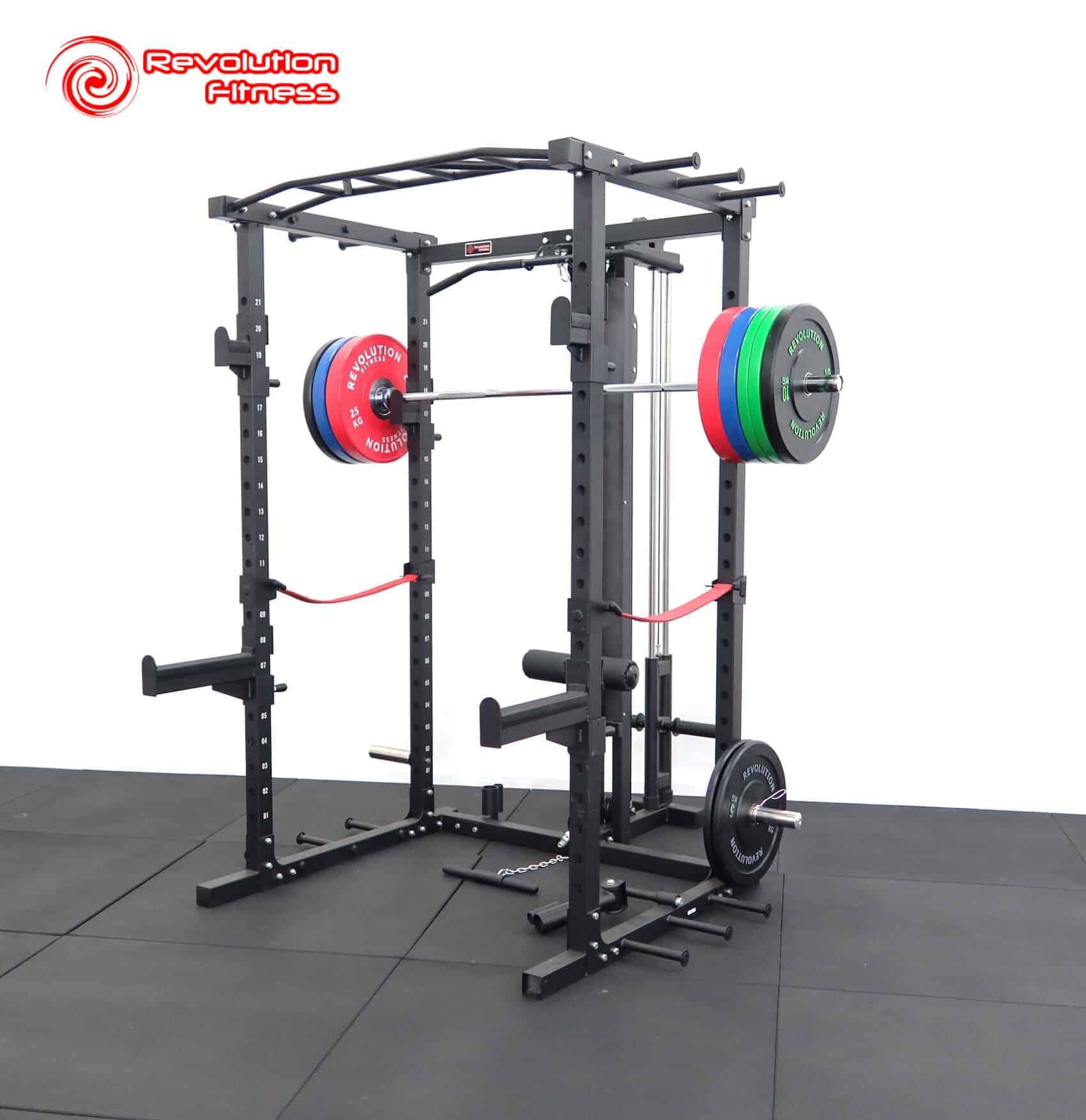 REVOLUTION PR300 POWER RACK & LAT/ROW - Southside Fitness