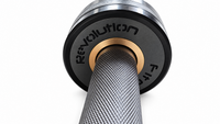 REVOLUTION BLACK CERAKOTE OLYMPIC BARBELL