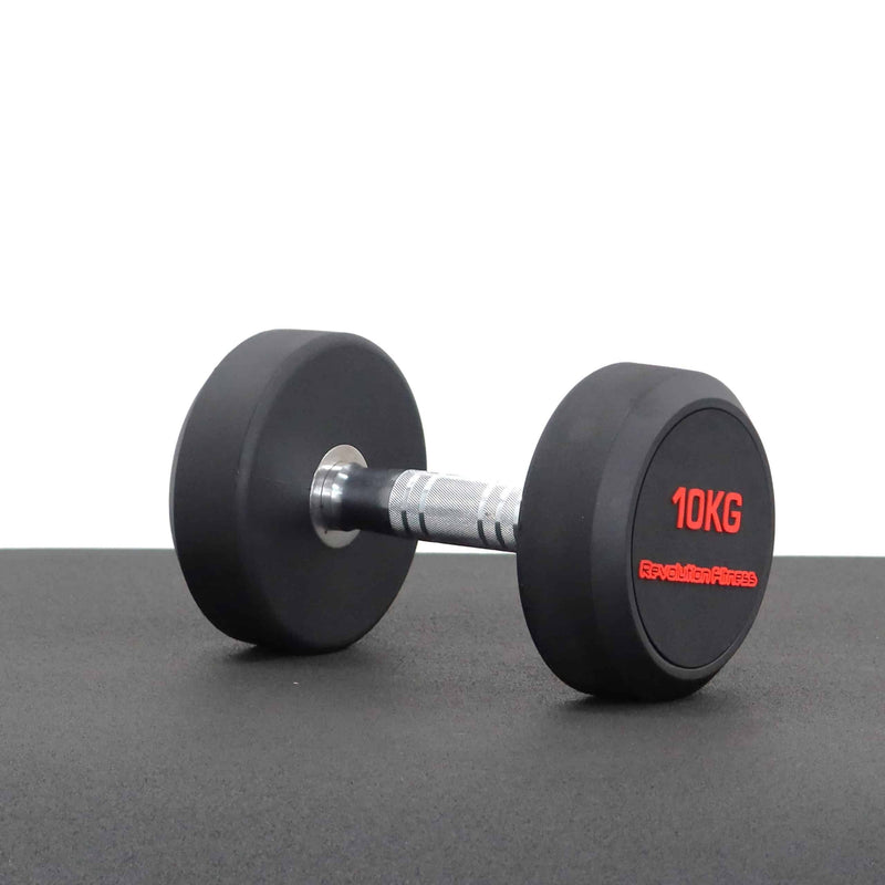 10KG ROUND RUBBER DUMBELL