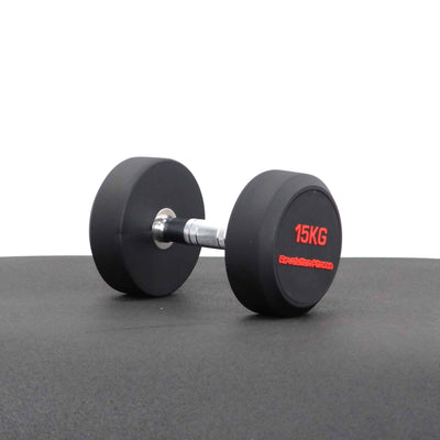 15KG ROUND RUBBER DUMBELL