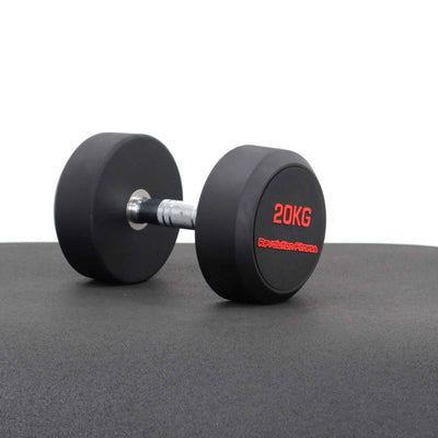 20KG ROUND RUBBER DUMBELL