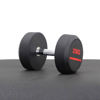 25KG ROUND RUBBER DUMBELL