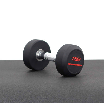 7.5KG ROUND RUBBER DUMBELL