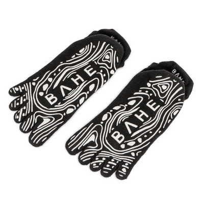 BAHE GROUNDED GRIPPY CLOSE TOE SOCKS