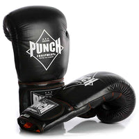 PUNCH BLACK DIAMOND MUAY THAI BOXING GLOVES