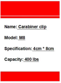 CARABINER CLIP