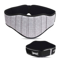 TAPOUT CONTOURED GREY LIFTING BELT